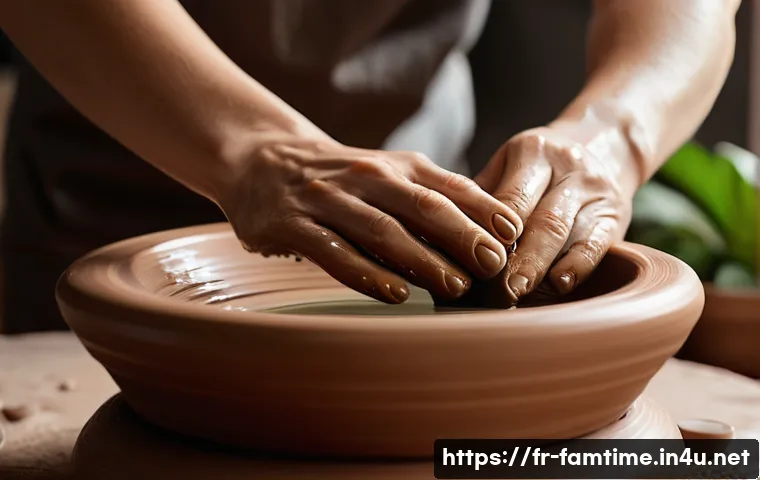 부모님과 함께하는 도자기 체험 관련 이미지 1