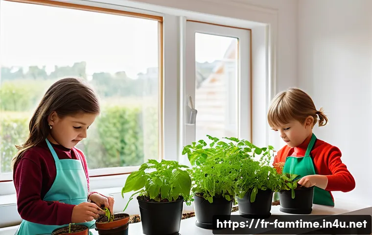 가족과 함께하는 홈 가드닝 관련 이미지 2